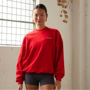 Vang Athletica Star Training Sweatshirt Red Unisex